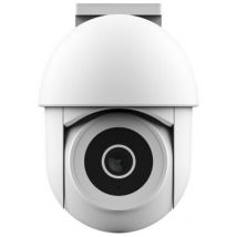 KlikAanKlikUit Trust IPCAM-3900 Camera de Surveillance 360° Exterieure avec Vision Nocturne, Lumière/Sirène/Microphone Intégrés, Détection Humaine,