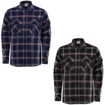 Camicia da lavoro in flanella Fristads 7421 msf - xl - Nero
