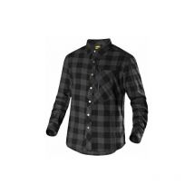 Camicia da Lavoro Diadora Shirt Check Cortina Nero/Antracite Ebano - 702.179456 - size xl