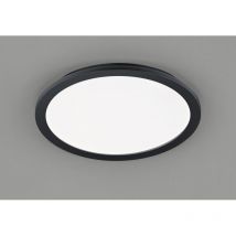Iperbriko - Camillus Plafón Redondo Led Regulable Negro IP44 Ø40 cm Trio Lighting