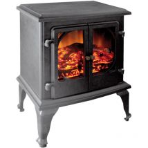 Niklas - Caminetto Electric Stove Environment Fire Fire Effet 1800 w Vulcano