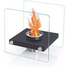 Todeco - Camino da tavolo, Falò da tavolo per esterni e interni, Camino a bioetanolo, Camino da tavolo a bioetanolo, Giardino Balcone Tavolo Deco