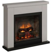 Camino Elettrico Tagu Frode PowerFlame2 Beige 1600W