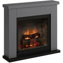 Camino Elettrico Tagu Frode PowerFlame2 Grigio 1600W