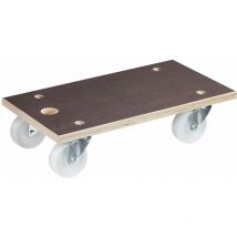 Wagner - Carrello da trasporto mm 1143 i 57,5 x 30 cm - per carichi pesanti e mobili i portata 500 kg i foro di sollevamento i superficie antiscivolo