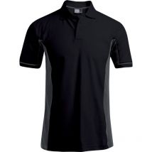 Camiseta negro/gris claro Talla XL