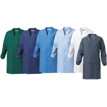 Camisas de trabajo para hombres Siggi Capri - l - Blanco