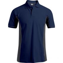 Promodoro - Camiseta funcional Talla .2XL,navy-gris claro