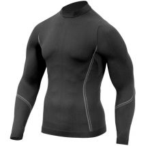 Worik - Camiseta interior de manga larga Feel - l/xl - Negro