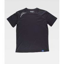 Camiseta m/corta S6611 negro t-xxl - 513326