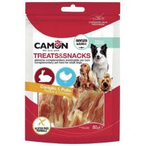 Camon Snack Kaninchen- und HÐ hnerohren 80 g 14 StÐ cke