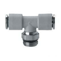 Camozzi - 7432 12-1/4 Swivel Branch t