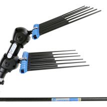Campagnola - Alice Star Eco Récolteuse d'olives rechargeable avec tige fixe en carbone 200 cm