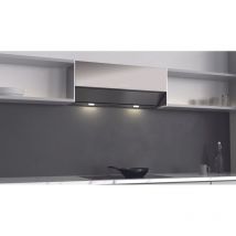 Baraldi - campana arial parete cm. 75 – Inox - 700 m3/h