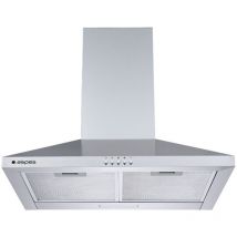 Campana Decorativa de Pared Piramidal 60cm 520 m³/h 65dB Aspes ac