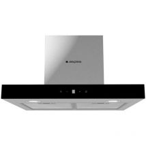 Campana Decorativa de Pared t Invertida 60cm 800 m³/h 57dB Aspes