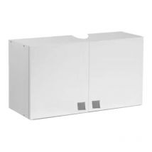 Campana de cocina con 2 puertas en blanco 60x40H cm - Wismon