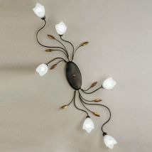 Gebraucht] Kögl Deckenleuchte Campana Deckenlampe Deckenlicht Leuchte Lampe Blüte 6 Flam368 B-Ware