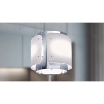 Baraldi - campana dessy cm. 40 - Inox, Cristal blanco - 800 m3/h