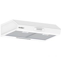 Campana extractora bajo encimera de 60 cm en blanco Samet Tornado