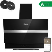 Campana extractora inclinada 60cm 650m3/h Clase A+++6 736NBK60 - Ciarra