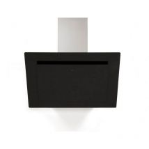 campana inclinada decorativa 90cm 467m3/h cristal negro - 7830 - novy -