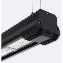 Campana Lineare led Industriale 150W IP65 160lm/W Smart Zhaga Plug and Play Bianco Naturale 120ox60o 4000K dali