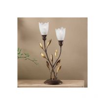 Kögl - gebraucht] Tischleuchte campana Schreibtischlampe Bürotischlampe Tischlampe E14 Blüte