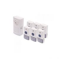 Campanello 6 Zone Wireless 433 Senza Fili Batterie