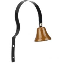 Campanello da addestramento per cani in metallo antico da parete