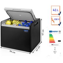 Große elektrische Kühlbox, 41 Liter Kompressortechnik, 230V Anschluss