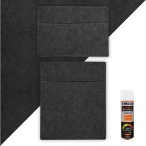 Monster Shop - Camper Van Lining & 2 Storage Pouches & 5 Cans Adhesive Glue