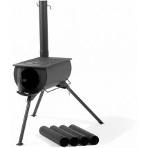 Campfeuer - Stufa per tenda 58 x 86 x 240 cm Riscaldamento per tende da campeggio, Stufa per tenda da esterno