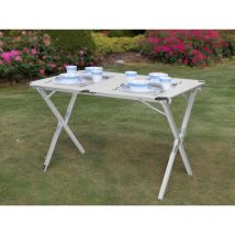 Campingtisch louisiana klappbar Alu Rolltisch, 110x70cm
