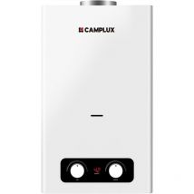 Camplux - BY264-DE Chauffe-Eau à Gaz Indoor 10 Litres, 50 mbar, gpl, 3V, 20kW, pour installation de Cuisine/Balcon