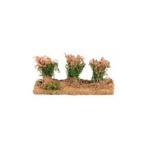 Campo di fiori rosa per presepe – 14 x 5 x 7 cm – 0,01 kg – CALEFFIONLINE