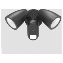 Superled - Projecteur led 2x12W à Détecteur Diffuseur Transparent Avec Caméra de Surveillance