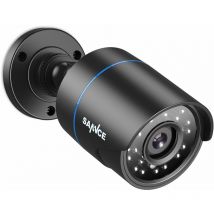 Caméra de sécurité filaire 1080p, 4 en 1 pour ahd/tvi/cvi/cvbs, caméra de vidéosurveillance analogique IP66 résistante aux intempéries pour une