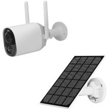 Vicohome - Caméra Wi-Fi sans fil intérieure/extérieure 2 mpx avec détection irp Batterie