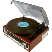 Camry cr 1168 Lecteur de disques vinyle vintage Bluetooth usb sd mmc, 3 vitesses 33/45/78 rp, enregistrement au format MP3