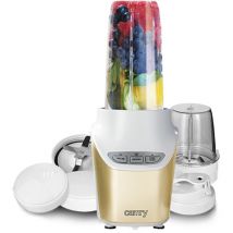 Frullatore Elettrico Personale Lame in Acciaio con 2 Borracce 500ml Sport 1700W
