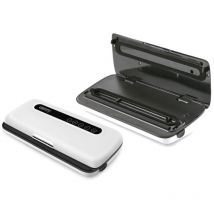 Camry - cr 4470 Envasadora de Alimentos al Vacío Doméstica, Sellado Automático, Apto Seco / Líquido 110W Blanco