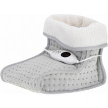 Adler AD7432 Chauffe-pieds chauffage électrique des pieds 6 niveaux température 100W Gris