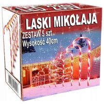 CAN SANTA CAN LAMPES LED bonbons GIRLAND