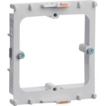 Tehalit - Hager GLT1511 Canal d'allège prise encastrable pour appareils (l x l) 71 mm x 64 mm 1 pc(s) gris clair (ral 7035)