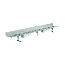 Dallmer - Canal de ducha CeraLine plan w 1500mm, dn 50 Altura total