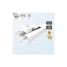 Tira Canaleta 2 mtrs Blanca 100x 54mm