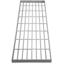 Monster-shop - Canaleta Drenaje Cuadrícula Malla Rejilla Acero Galvanizado para Pasarela Pasillo Forja Piso Suelo Desagüe Resistencia a Intemperie