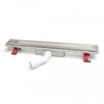 Canaleta linnum con rejilla para plato de ducha de obra 750X50 Jimten