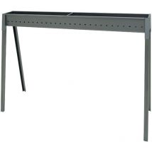 Barbecue pour brochettes avec des pieds brochette Grill El Gaucho 100x32xH79 cm. - Braciere: 100x11 cm.